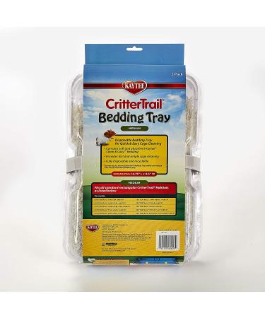 Kaytee Crittertrail Bedding Tray 3 Count - Buy Online on GoSupps.com