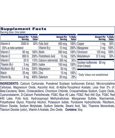 One A Day Women's Menopause Multivitamin - 50 Tablets for Hormonal Balance & Wellness - Buy Online on GoSupps.com