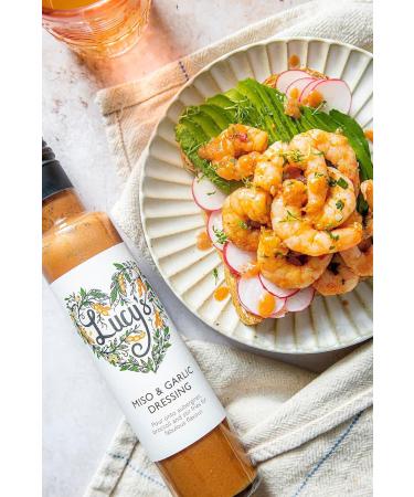 Lucy's Dressings|Lucy'sDressings Miso & Garlic Dressing 6 x 250ml Bottles - Buy Online on GoSupps.com