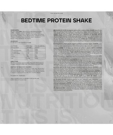 Bulk Bedtime Protein Shake Micellar Casein Protein Powder Strawberry 1 kg Packaging May Vary Strawberry 1kg - Buy Online on GoSupps.com