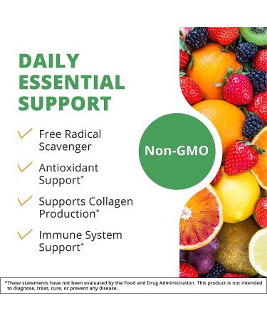 NutraMedix Vitamin C 1000mg - 120 Vegetable Capsules | Immune Support & Antioxidant - Buy Online on GoSupps.com