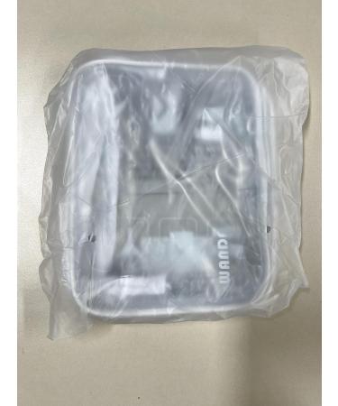 Portable Waterproof Travel Toiletry Bags - Set of 2 Clear Quart Size Cosmetic Pouches for Men and Women - Buy Online on GoSupps.com