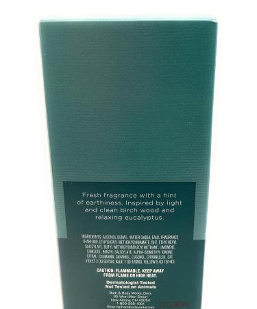 Bath & Body Works Birch & Eucalyptus Men's Fragrance 3.4 Ounces Cologne Spray Birch & Eucalyptus 3.4 Fl Oz (Pack of 1) - Buy Online on GoSupps.com