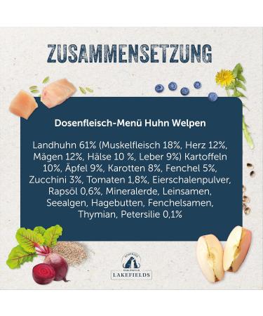 Lakefields Premium Dog Food (Chicken 1 x 800g) - Buy Online on GoSupps.com