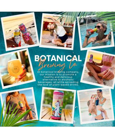 Botanical Brewing Peach & Orange Mix Duo - Kava Drink with Kava Root Extract | Refreshing & Sparkling Kava Seltzer | Alcohol-Free Vegan & Low-Calorie Naturally Sweetened Agave 12 Fl oz Cans 4-Pack Peach & Orange Pack of 4 - Buy Online on GoSupps.com