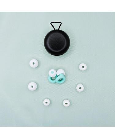 Ear Plugs for Noise Reduction - Super Soft Silicone Hearing Protection 8 Reusable Tips for Sleep & Noise Sensitivity - 26dB Noise Cancelling (Mint - Buy Online on GoSupps.com