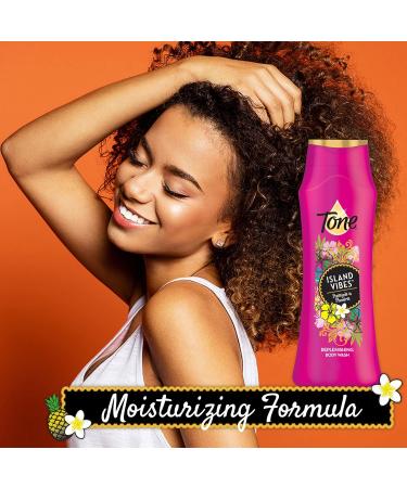 Tone Island Vibes Body Wash 18 fl oz - Pack of 6 | Refreshing and Hydrating Formula - Buy Online on GoSupps.com