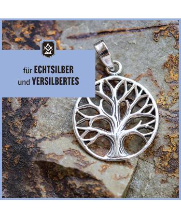 Schrader Silver Cleaning Cloth - Polish & Care for Jewelry | Natural Fabrics | 1 Made in Germany - Buy Online on GoSupps.com