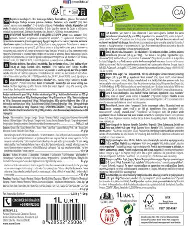 Ecomil Nature Organic Sugar Free Almond Drink 1L - Buy Online on GoSupps.com