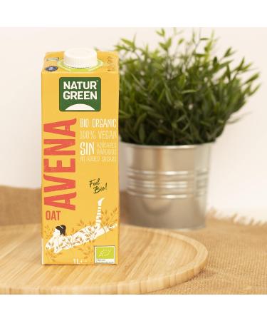 Oat Calcium NaturGreen 1L - Buy Online on GoSupps.com