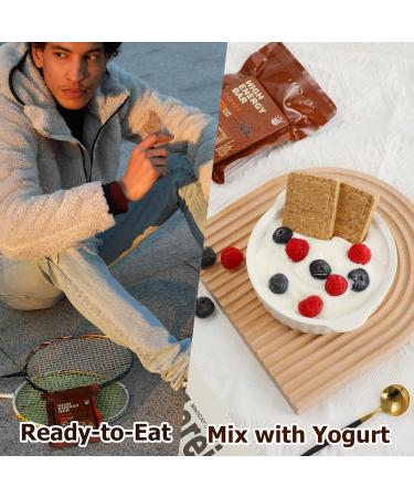 Emergency Ration Bar - 12 Compressed Biscuit Tabs with Coffee Taste | 20-Year Shelf Life | Ideal for Camping Hiking Snowstorms & Earthquakes | 1440g - Buy Online on GoSupps.com