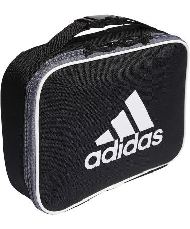 adidas Foundation Insulated Lunch Bag Black/White - One Size - Buy Online on GoSupps.com