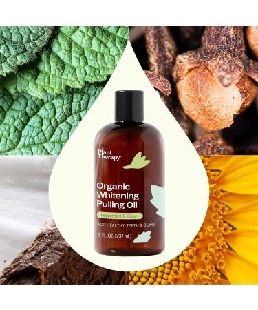 Plant Therapy Organic Whitening Pulling Oil 8 oz Peppermint & Clove Naturally Whitens Teeth Freshens Breath & Supports Gum Health Helps Calm Oral Irritation and Discomfort Natural Essential Oils 8 Fl Oz (Pack of 1) - Buy Online on GoSupps.com