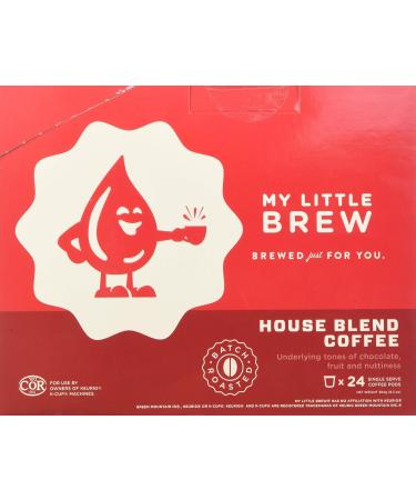 My Little Brew - House Blend Single Serve K-cup Pod Compatible with Keurig K-Cup Brewers 24-Count - Buy Online on GoSupps.com