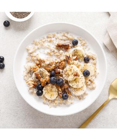 Yupik Organic Regular Rolled Oats 1 kg 6 Count Non-GMO Kosher Vegan Steamed Rolled and Lightly Toasted Whole Oat Groats Salt-Free Good Source of Fiber Ideal for Baking & Topping - Buy Online on GoSupps.com