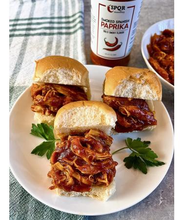 SPQR Seasonings Smoked Spanish Paprika XL 7 oz Jar - Gourmet Restaurant Grade Bold Smoky Flavor - Buy Online on GoSupps.com