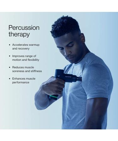 Hyperice Hypervolt GO - Portable Deep Tissue Massage Gun for On-The-Go Pain Relief and Muscle Recovery - Buy Online on GoSupps.com