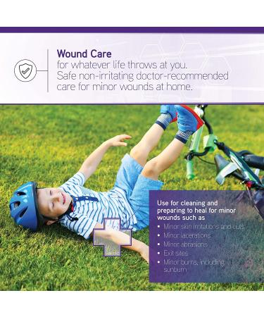 Puracyn Plus Wound and Skin Cleanser 16oz Spray for Cuts, Scrapes, Sores & Burns - Buy Online on GoSupps.com
