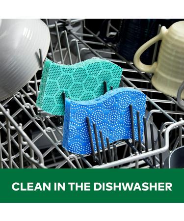 Scotch-Brite Heavy Duty Scrub Dots Sponge - 3 Pack for Kitchen Cleaning - Buy Online on GoSupps.com