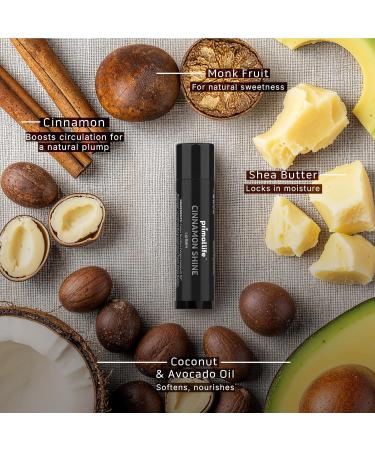 Primal Life Organics - Lip Balm Hydrating Lip Care with Shea Butter Beeswax Coconut Oil All-Day Moisturizing (Cinnamon) (Non-Tinted 0.15 Ounce (Pack of 1)) Non-Tinted 1 Count (Pack of 1) - Buy Online on GoSupps.com