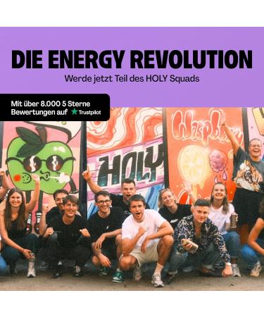 Buy Holy Energy Gaming Booster - Fruity Frog Powder | 50 Portions | Mango Maracuja & Pineapple | Focus Booster | Vegan | Natural Flavors - Buy Online on GoSupps.com