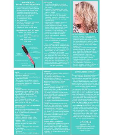 Head Kandy Perfectionist Infrared Hot Air Brush 32mm - Mint | International Shipping Available - Buy Online on GoSupps.com