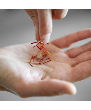 Spanish Premium Organic Saffron - D.O.P. Azafran de la Mancha - 1g Glass - 100% Pure Saffron Grade A+ - Buy Online on GoSupps.com