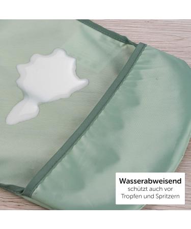 Miamia Baby Libchchen 3 Set - Water-Repellent Sleeves with Velcro Fastener & Collecting Bowl | Oeko-Tex Certified | Eco-Friendly Baby Gear in Green - Buy Online on GoSupps.com