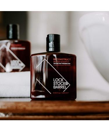 Lock Stock & Barrel Reconstruct Protein Thickening Shampoo for Men - 250ml | International Shipping Available - Buy Online on GoSupps.com
