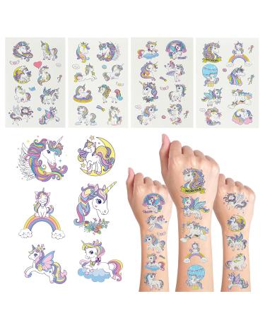 24 Sheets Unicorn Party Favors | Birthday Party Decorations for Magical Celebrations - Buy Online on GoSupps.com