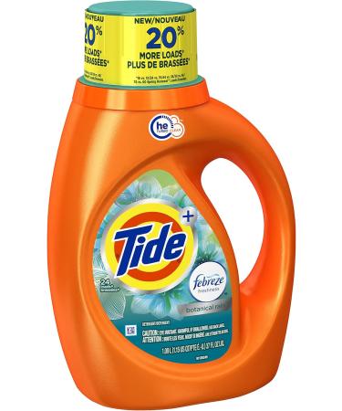 Tide Plus Febreze Freshness Botanical Rain HE Turbo Clean Liq. Laundry Detergent 1.09 L. 24 loads Botanical Rain 1.09 l (Pack of 1) - Buy Online on GoSupps.com