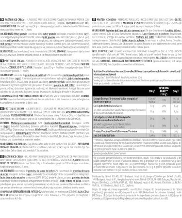 Buy BioTechUSA Protein Ice Cream - Chocolate Flavoured Powder with Whey Protein Complex 500g | International Shipping Available - Buy Online on GoSupps.com