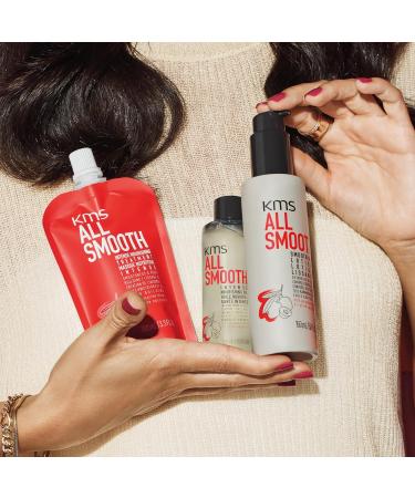  KMS KMS Allsmooth Intensive Nourishing Treatment for Medium to Strong Hair Anti-Frizz Smoothing Recycled Olive Oil Silicone-Free Vegan Formula 500ml - Buy Online on GoSupps.com