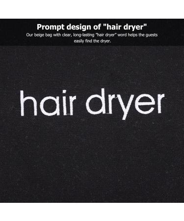 SHERCHPRY Hair Dryer Storage Bag Suitcase Organizer Small Cotton Pouch Travel Bag Room Supplies Blow Air - Buy Online on GoSupps.com
