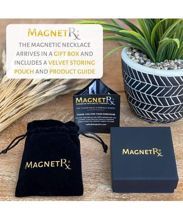 MagnetRXÂ® Copper Magnetic Therapy Necklace - Copper Magnetic Necklace for Pain Relief and Healing - 99.9% Pure Copper Curb Chain Necklace with Magnets (22.0 Inches) 22 Inch (Pack of 1) - Buy Online on GoSupps.com