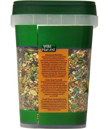 Wild Harvest WH-83541 Cockatiel Diet 4.5lb - Advanced Nutrition for Health & Vitality - Buy Online on GoSupps.com