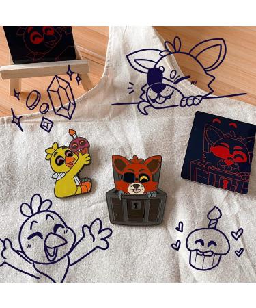 Youtooz Five Nights At Freddy's Official Licensed Pin Set - Collectors Box With 6 Pins From Youtooz FNAF Collection - Buy Online on GoSupps.com