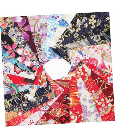 NUOBESTY 30 Sheets Plain Floral Cloth Set Floral Printed Cloth Diy Cotton Fabrics Household Products Bronzing - Buy Online on GoSupps.com