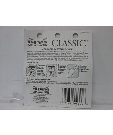 Wilkinson Sword Double Edge Razor Cartridges - 20 Blades for Smooth Shaving | International Shipping Available - Buy Online on GoSupps.com