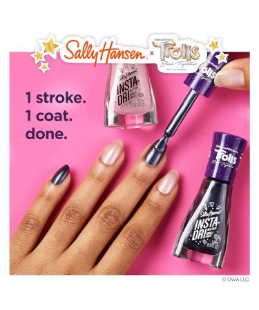 Sally Hansen Insta-Dri x Trolls Nail Polish Collection - Sisterhood 0.31 fl oz | Fast-Drying Vibrant Colors | International Shipping Available - Buy Online on GoSupps.com