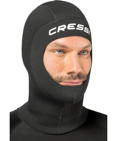 Cressi Solo Hood 5mm Black/Black - Premium Diving Hood for Superior Comfort and Protection - Buy Online on GoSupps.com