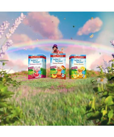 Milford Iced Lemon Tea - Calorie-Free Sugar-Free Vegan & Gluten-Free | 20 Tea Bags - Refreshing Taste Without Compromise - Buy Online on GoSupps.com