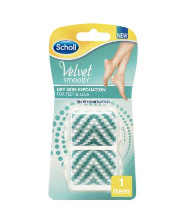 Scholl Velvet Smooth Peeling Replacement Roller Head (2 Pack)