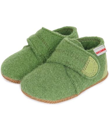 Giesswein Boys Oberstaufen Low-Top Slippers - Size 10.5 UK Child Grass 467 - Buy Online on GoSupps.com