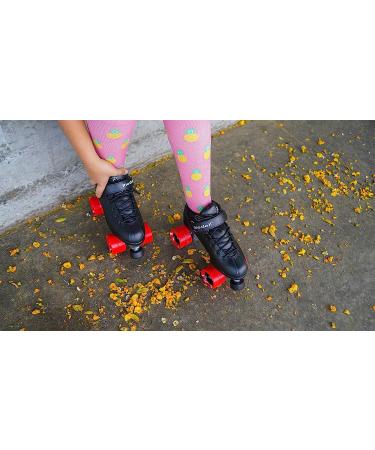 Riedell Dart Quad Roller Speed Skates Black 10 - High Performance Skates - Buy Online on GoSupps.com