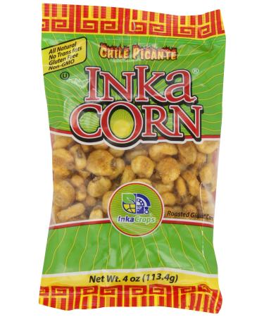 Inka Corn, Chili Picante, 4 Ounce (Pack of 6)