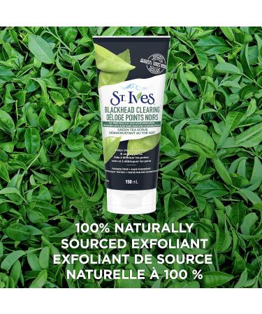 St. Ives Blackhead Clearing Green Tea Scrub 150 Ml - Buy Online on GoSupps.com