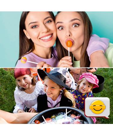 Chupa Chups Mini Classic Lollipops - 100 Pack (5 Flavors: Cola Orange Strawberry Apple Cherry) - International Shipping - Buy Online on GoSupps.com