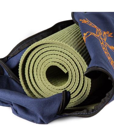 Peace Yoga Air Vent Yoga Mat Bag - Green Circles | Convenient & Stylish Storage - Buy Online on GoSupps.com