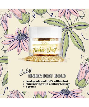 Edible Gold and Rose Gold Dust Glitter Set - Bakell Luster Dust for Baking & Decorating - 2 x 5g - Buy Online on GoSupps.com